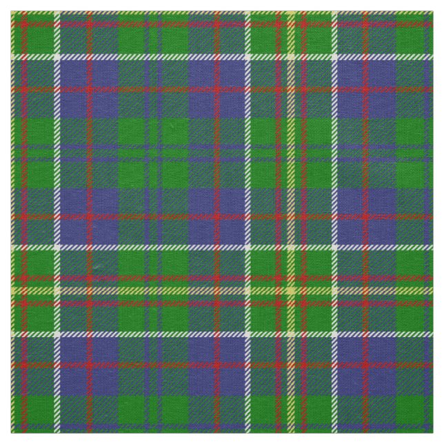 Tecido Xadrez de Clan Hunter Tartan (Modelo)