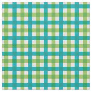 Tecido Xadrez de Gingham Brilhante e Verde limão / Tarta