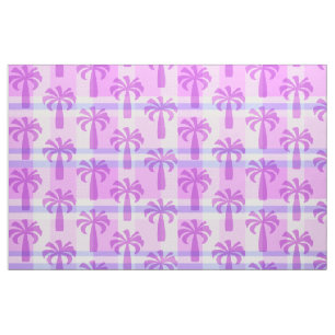 Tecido Xadrez de Palmeiras Vintage Hawaiian