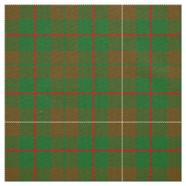 Tecido Xadrez de Tartan Caçando o Clan MacKinnon da Escóc (Modelo)