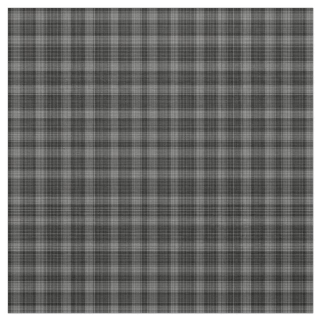 Tecido Xadrez de Tartan de Cinza Preta (Modelo)