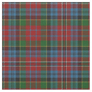 Tecido Xadrez de Tartan escocesa azul verde vermelha de