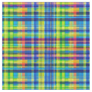 Tecido Xadrez do Picnic do arco-íris