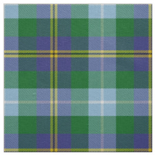 Tecido Xadrez do Scottish Clan Porteous Tartan