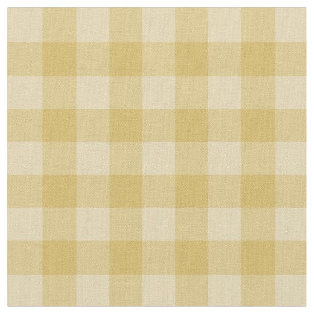 Tecido Xadrez Dourado Chique em Quadriculado (Detalhe)