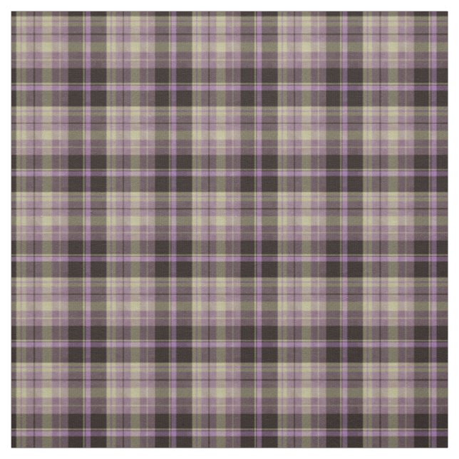 Tecido Xadrez Escocês Roxo Patrimonial (Modelo)