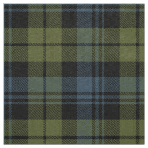 Tecido Xadrez Escocesa Clan Campbell Tartan