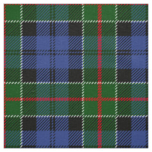 Tecido Xadrez Escocesa Clan Colquhoun Tartan