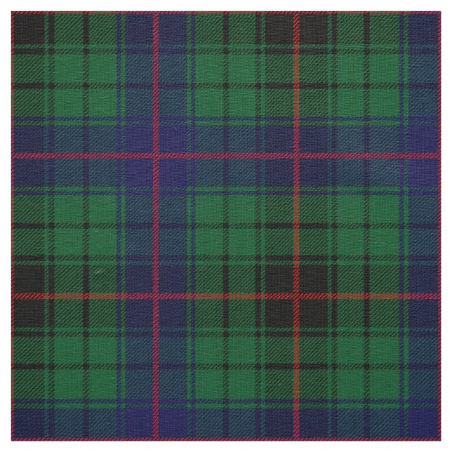 Tecido Xadrez Escocesa Clan Davidson Tartan (Modelo)