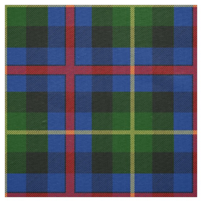 Tecido Xadrez escocesa Clan Farquharson Tartan (Modelo)