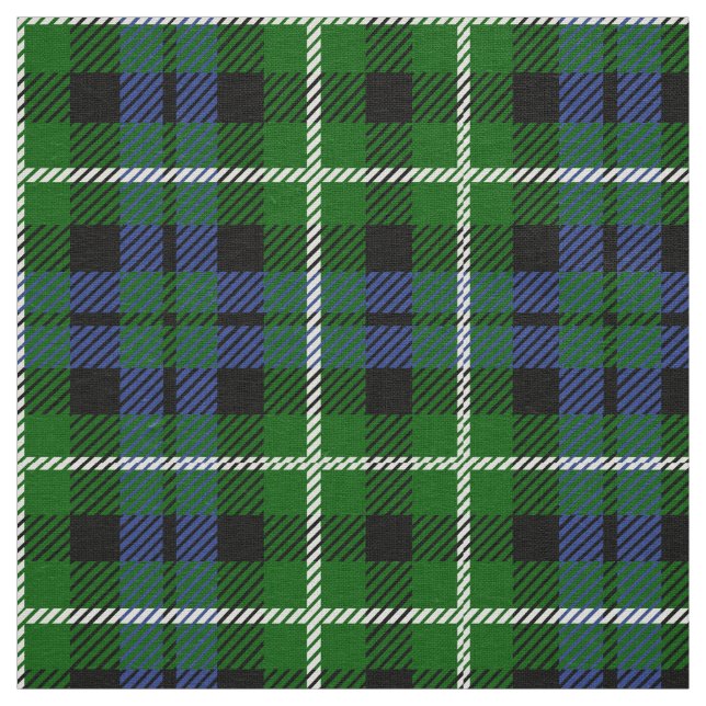 Tecido Xadrez Escocesa Clan Graham Tartan (Modelo)