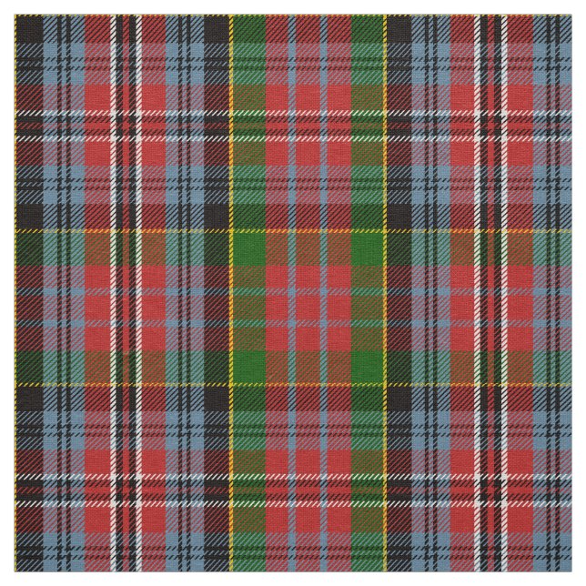 Tecido Xadrez Escocesa Clan MacPherson Tartan (Modelo)