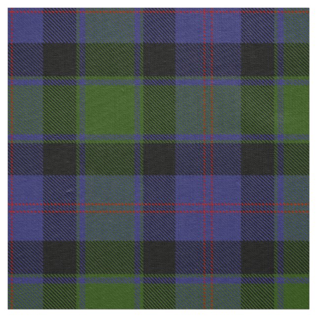 Tecido Xadrez Escocesa Clan MacTaggart Tartan (Modelo)