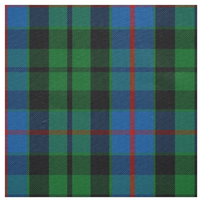 Tecido Xadrez Escocesa Clan Morrison Tartan (Modelo)