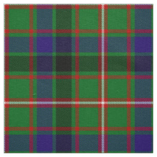 Tecido Xadrez Escocesa Clan Reid Tartan