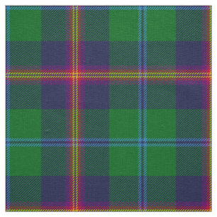 Tecido Xadrez escocesa Clan Young Tartan
