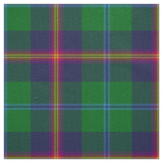 Tecido Xadrez escocesa Clan Young Tartan (Modelo)