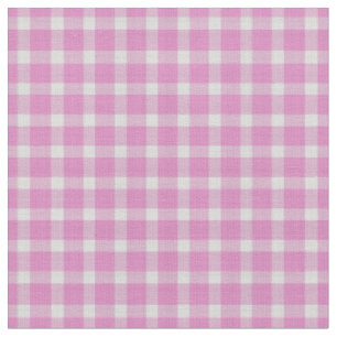 Tecido Xadrez gingham rosa desbotado