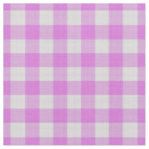 Tecido Xadrez gingham xadrez rosa lavanda