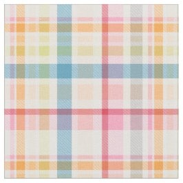 Tecido Xadrez pastel brilhante multicolorido clã tartan