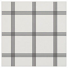 Tecido Xadrez Preta e Branca