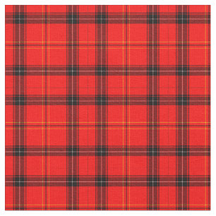Tecido Xadrez Preta e Vermelha (Tartan)