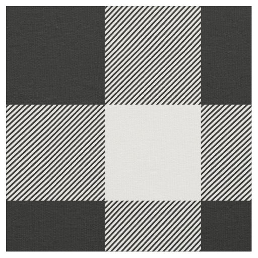 Tecido Xadrez Preto E Branco Rustica Do Bufalo Zazzle Com Br