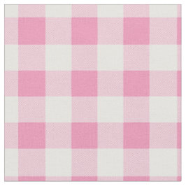 Tecido Xadrez Rosa e Branco Bebe