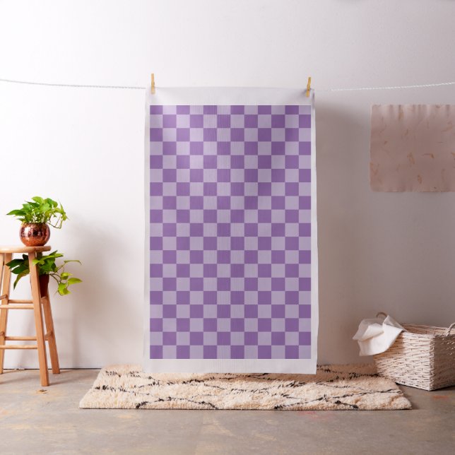 Tecido Xadrez Roxo (In Situ)