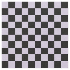 Tecido Xadrez Roxo e Preto