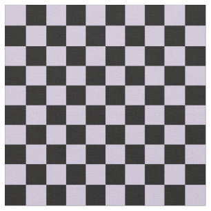 Tecido Xadrez Roxo e Preto