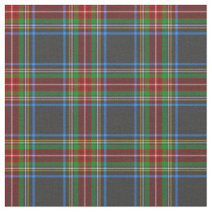 Tecido Xadrez Stewart Stuart Black Clan Tartan