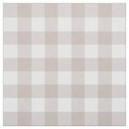 Tecido Xadrez Taupe Buffalo