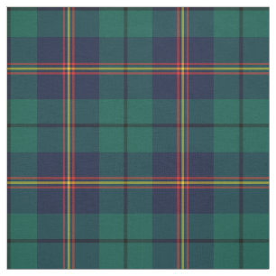 Tecido Xadrez Verde Clan Carmichael Tartan