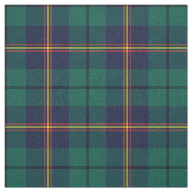 Tecido Xadrez Verde Clan Carmichael Tartan (Modelo)