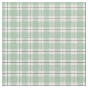 Tecido Xadrez Verde Claro / Cinza-Vermelho / Branco