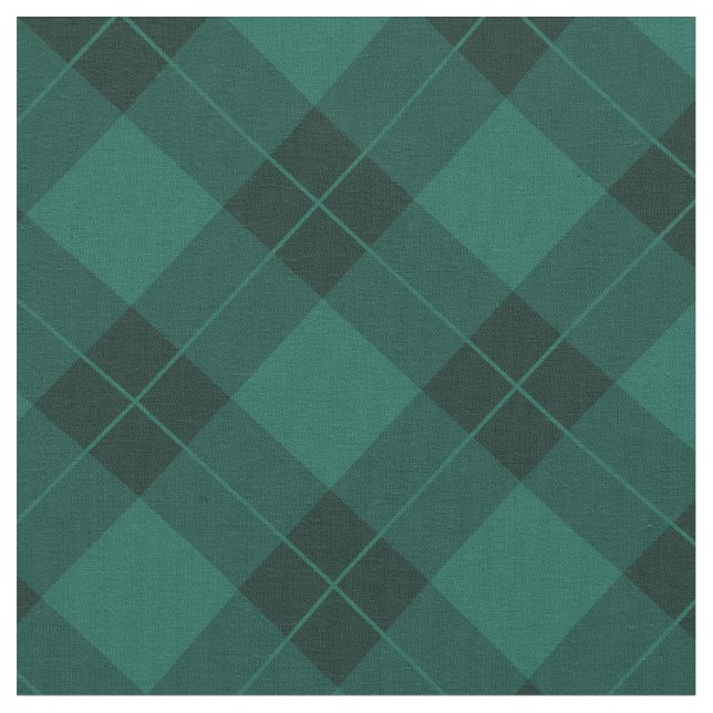 Tecido Xadrez Verde Elegante | (Detalhe)