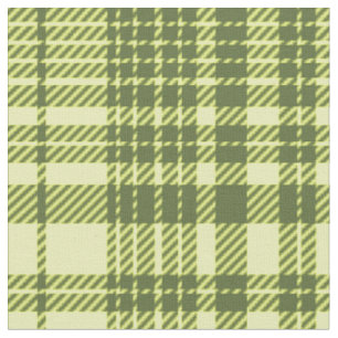 Tecido Xadrez Verde Oliva e Amarelo Lima