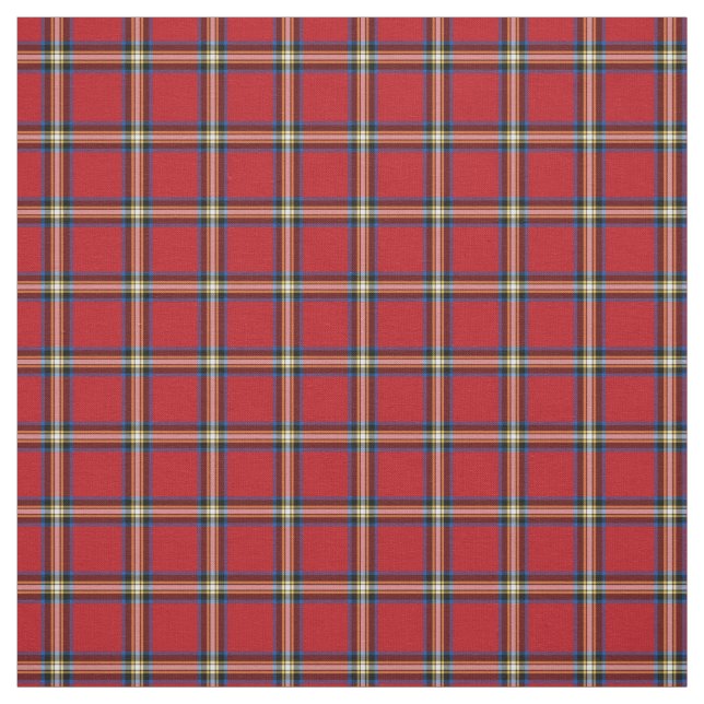 Tecido Xadrez Vermelha, Royal Stewart Tartan (Modelo)