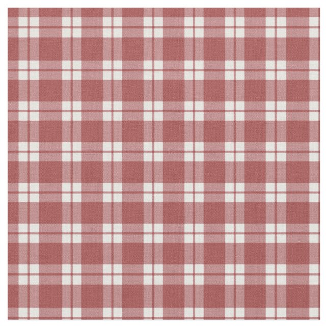 Tecido Xadrez Vermelho e Branco (Detalhe)