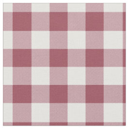 Tecido Xadrez VERMELHO E BRANCO Vintage Gingham