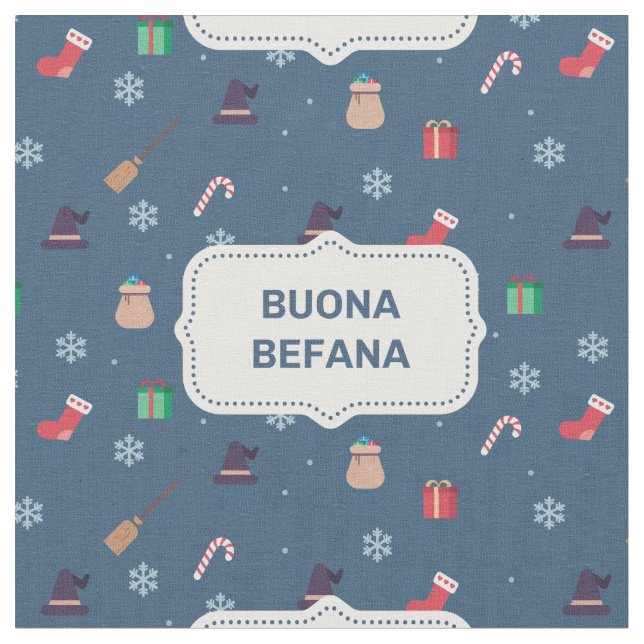 tecido xmas buona Befana (Detalhe)