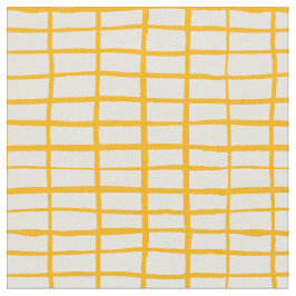 Tecido Yellow grid simple pattern