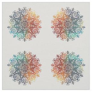 Tecido Yoga Mandala