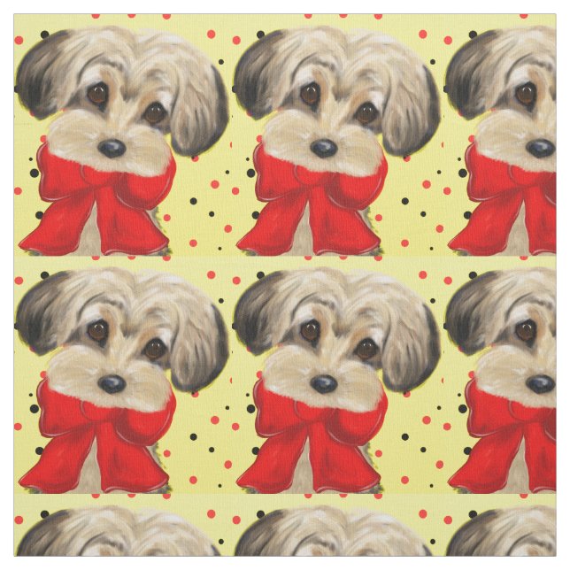 Tecido Yorkie Poo (Modelo)