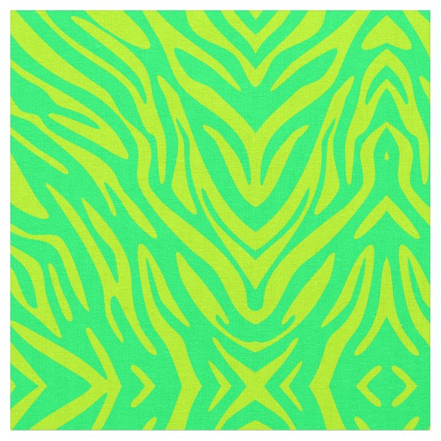 Tecido Zebra abstrato Verde (Detalhe)