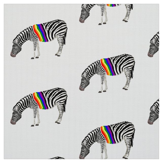 Tecido Zebra de LGBT (Modelo)