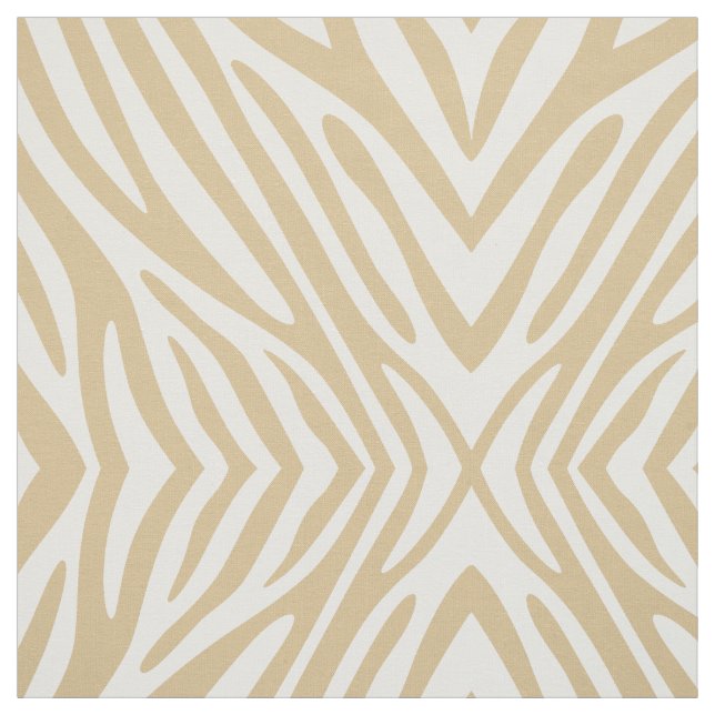 Tecido Zebra neutra loura (Modelo)
