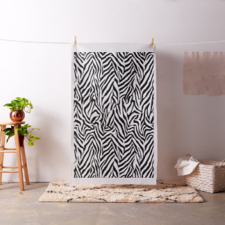Tecido Zebra Preto e Branco