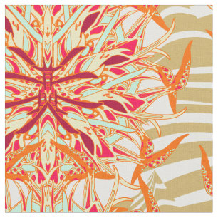 Tecido Zebra tropical